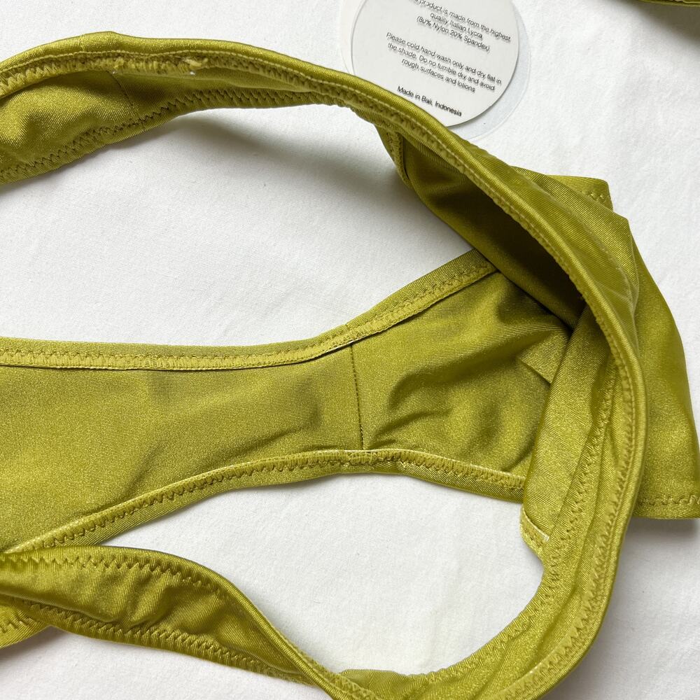 sommer swim naomi green strapless bikini set - Picture 8 of 11